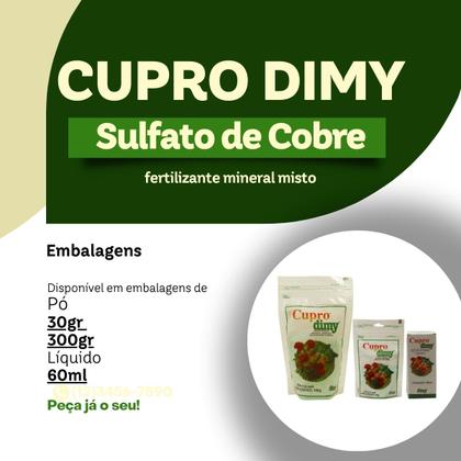 Imagem de Cupro Dimy Líquido ou Pó Fung!cida Sulfado de Cobre