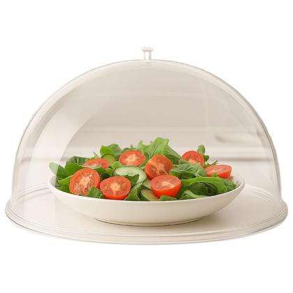 Imagem de Cupula Protetora De Alimento Redonda Cristal Grande 33cm