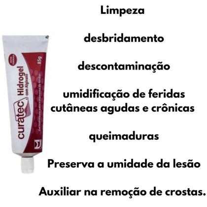 Imagem de Curatec Hidrogel C/ Alginato 85g (Kit C/05)