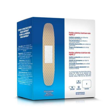 Imagem de Curativo 4 Formatos Variados Transparente 30 UN Band-Aid