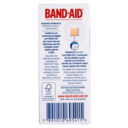 Imagem de Curativo Band-Aid Pequenos Ferimentos 16 Unidades