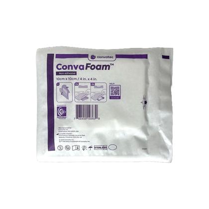 Imagem de Curativo Espuma Estéril Convatec ConvaFoam 10x10cm Sem Adesivo - Proteção e Absorção Avançada - 01 und
