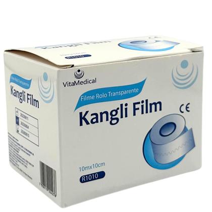 Curativo Filme Transparente Kangli Film Rolo Vitamedical Para Tatuagem 10cm x 10cm Imagem de Curativo Filme Transparente Kangli Film Rolo Vitamedical Para Tatuagem 10cm x 10cm