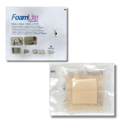 Imagem de Curativo Foam Lite Adesivo 15cm x 15cm 1 Unidade 1713693/421561 Convatec