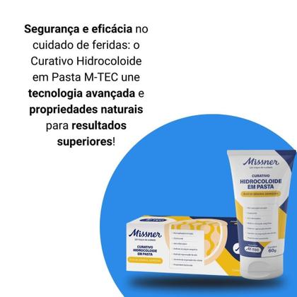 Imagem de Curativo Hidrocoloide em Pasta M-TEC 60G PA. 1463 Missner