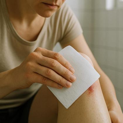 Imagem de Curativo Hospitalar Antimicrobiano Feridas Com Infecção C/5