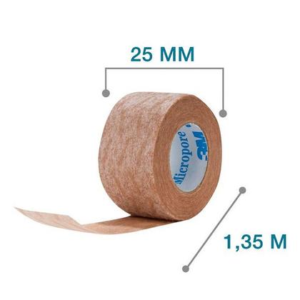 Imagem de Curativo Nexcare Micropore 25MM X 1,35M Bege