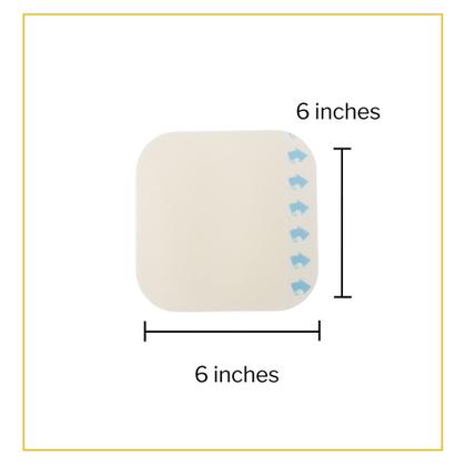 Imagem de Curativo para feridas McKesson Hydrocolloid Thin 15x15 cm (10 unidades)