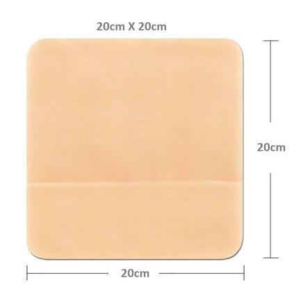 Imagem de Curativo Placa Hidrocoloide Sacral Lombar Feridas Escaras Grande 20x20 - 1 Unidade