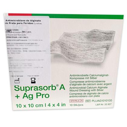 Imagem de Curativo Suprasorb A+ Ag Pro Prata Iônica 10X10Cm 10 Unidade