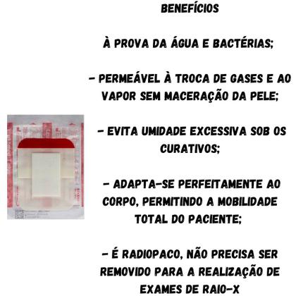 Imagem de Curativo Transparente Leukomed Alta Permeabilidade 8x10- (1unidade)