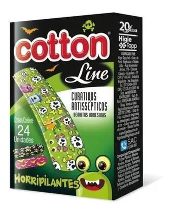 Imagem de Curativos Band-aid Monstros Infantil 02 Caixas Com 24un Cada Monstros Horripilantes