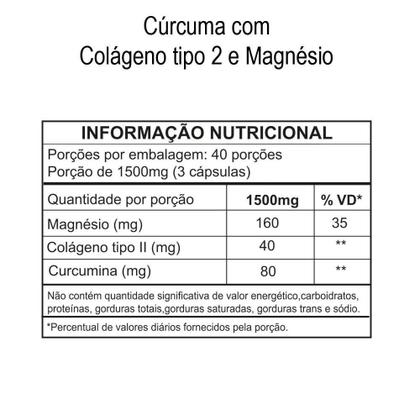 Imagem de Curcuma Colageno Tipo Ii E Magnesio 120Cps Prime Ervas