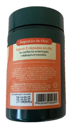 Imagem de Cúrcuma Complex Curcumina 130mg, Vitamina E, Selênio E B12 Sabor Sem sabor