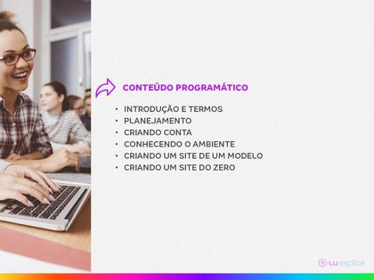 Imagem de Curso de Como fazer seu WebSite (Wix) - ComSchool
