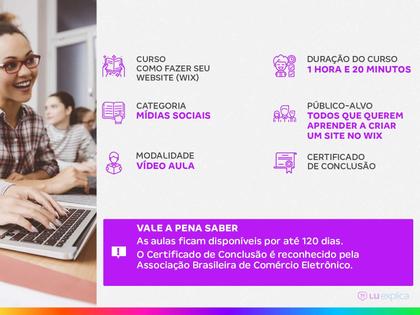 Imagem de Curso de Como fazer seu WebSite (Wix) - ComSchool