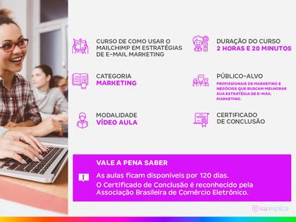 Imagem de Curso de Como Usar o MailChimp em Estratégias de E-mail Marketing - ComSchool