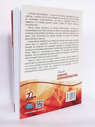 Imagem de Curso de Direito Administrativo - EDIJUR