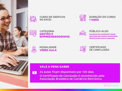 Imagem de Curso de Gráficos no Excel - ComSchool