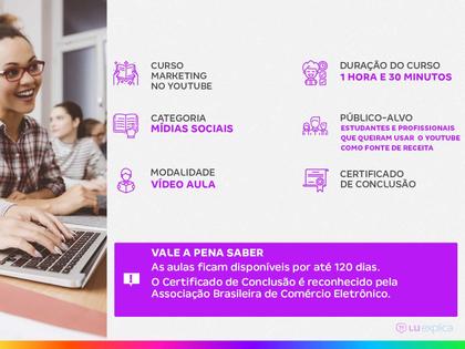 Imagem de Curso de Marketing no YouTube - ComSchool