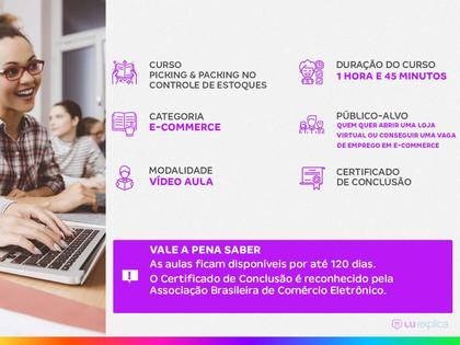 Imagem de Curso de Picking & Packing no Controle de Estoques - ComSchool