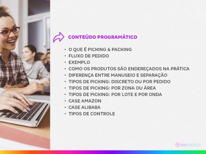 Imagem de Curso de Picking & Packing no Controle de Estoques - ComSchool