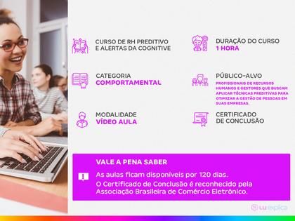 Imagem de Curso de RH Preditivo e Alertas da Cognitive - ComSchool
