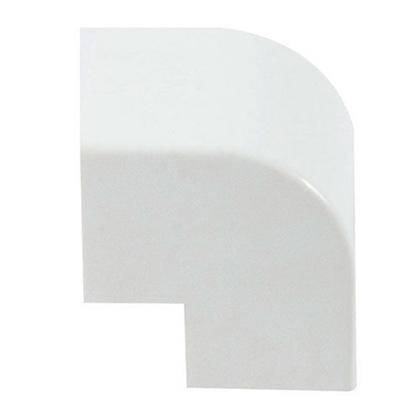 Imagem de curva 90º canal Split cb80 Perfiltec branca