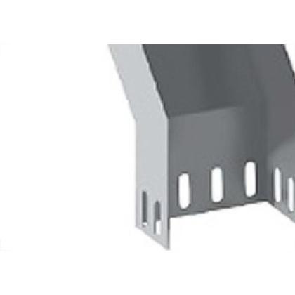 Imagem de Curva Para Eletrocalha Vertical Externa Lisa Sem Virola Perfil Lider 90Â 50 X 50 100690050050Gpz