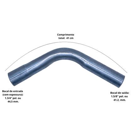 Imagem de Curva Universal Escapamento 41 cm e 1.5/8 Polegadas 45 Graus