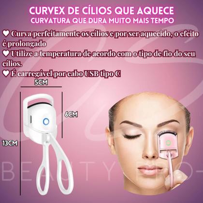 Imagem de Curvex Aquecedor Eletrônico Curva Cílios Esquenta