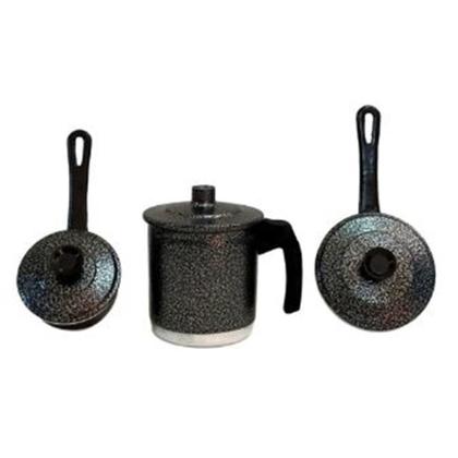 Imagem de Cuscuzeira individual com 2 panelas cozinha 500ml e 350ml