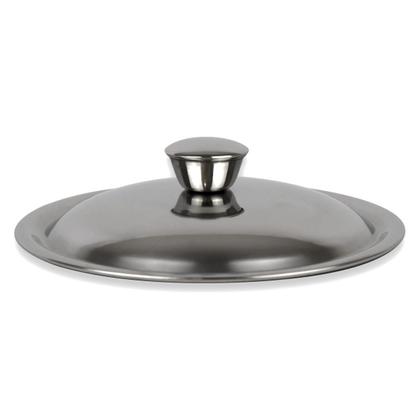 Imagem de Cuscuzeira Inox 16cm Individual Pequena Fratelli Panela De Cuscuz Nordestino Com Tampa