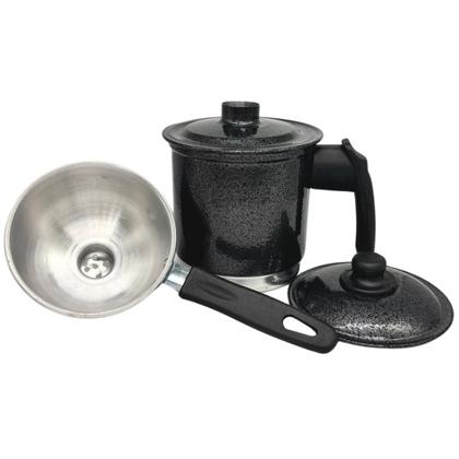 Imagem de Cuscuzeira Porção Individual Nordestino em Alumínio Craqueado 1 Porção