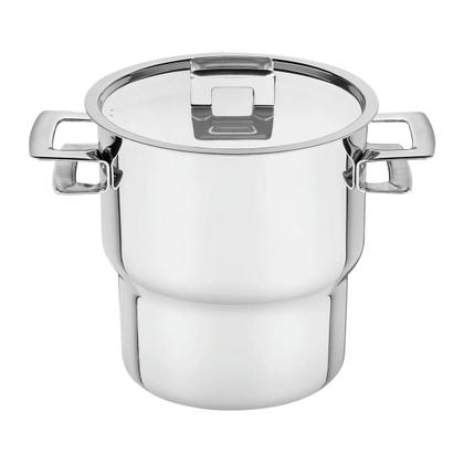 Imagem de Cuscuzeira Tramontina Inox Brava Com Tampa Completa