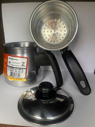 Imagem de Cuscuzeiro expresso luxo c/cabo polido