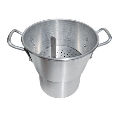 Imagem de Cuscuzeiro Hotel Industrial 34 cm c/ base - Alumínio 19,4 L