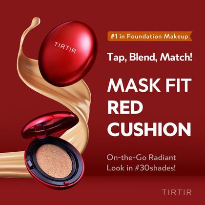 Imagem de Cushion Foundation TIRTIR Mask Fit Red, cobertura total, 18 ml
