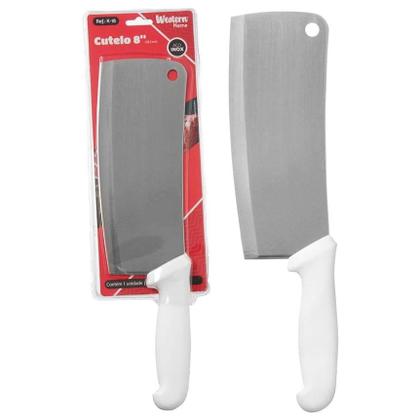 Imagem de Cutelo 8 Polegadas Aço Inox 32,8cm Western k-18