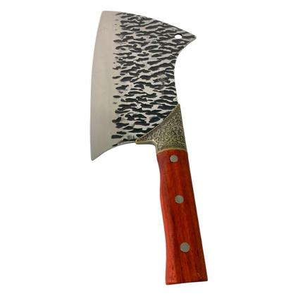 Imagem de Cutelo Artesanal Linha Damasco Lâmina N9 Aço Inoxidável