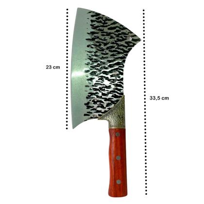 Imagem de Cutelo Artesanal Linha Damasco Lâmina N9 Aço Inoxidável