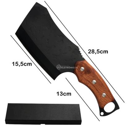 Imagem de Cutelo Damasco Potência, Estilo e Precisão para sua Cozinha Gourmet SLKJJD04