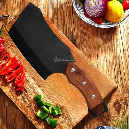 Imagem de Cutelo Damasco Potência, Estilo e Precisão para sua Cozinha Gourmet SLKJJD04