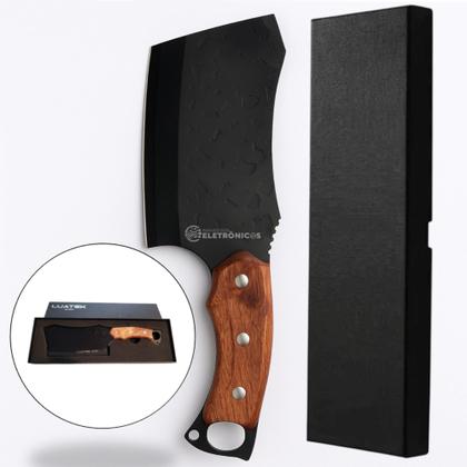 Imagem de Cutelo Damasco Potência, Estilo e Precisão para sua Cozinha Gourmet SLKJJD04