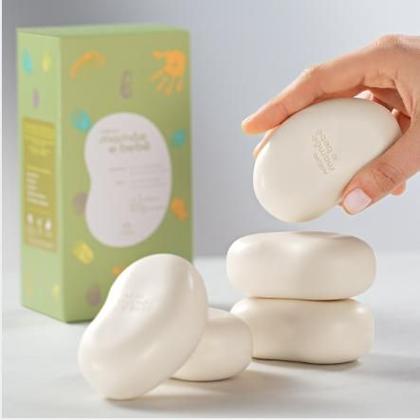 Imagem de Cx de Sabonete Mamae e Bebe - Natura com 5