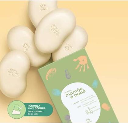 Imagem de Cx de Sabonete Mamae e Bebe - Natura com 5