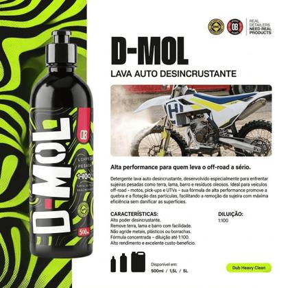 Imagem de D-Mol Desengraxante Dub Boyz Com Snow Pump 3 em 1 Espuma Densa Combinação do Poder Desincrustante