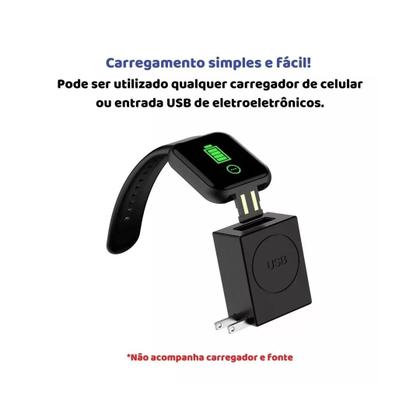 Imagem de D20 Relógio Digital Smart Watch Atualizado e Fone sem Fio Bluetooth i12