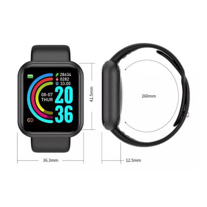 Imagem de D20 Relógio Digital Smart Watch Atualizado e Fone sem Fio Bluetooth i12