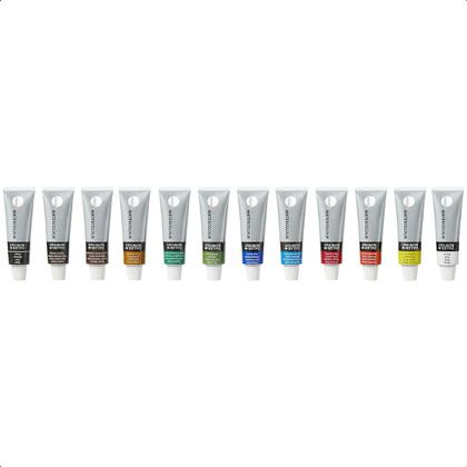 Imagem de Daler Rowney Simply Tinta Aquarela Bisnagas de 12ml 12 Cores